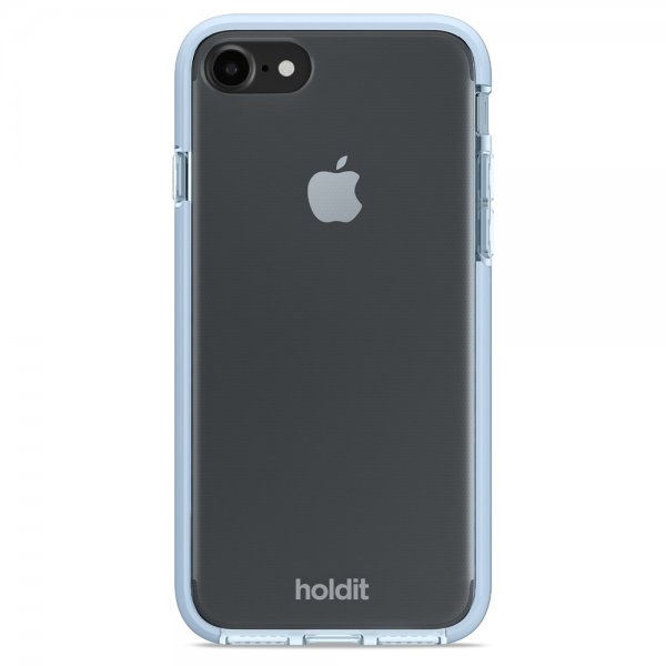 holdit iPhone 7/8/SE Skal Seethru Mineral Blue