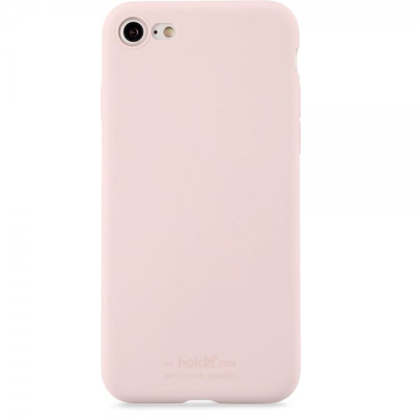 holdit iPhone 7/8/SE Skal Silikon Blush Pink