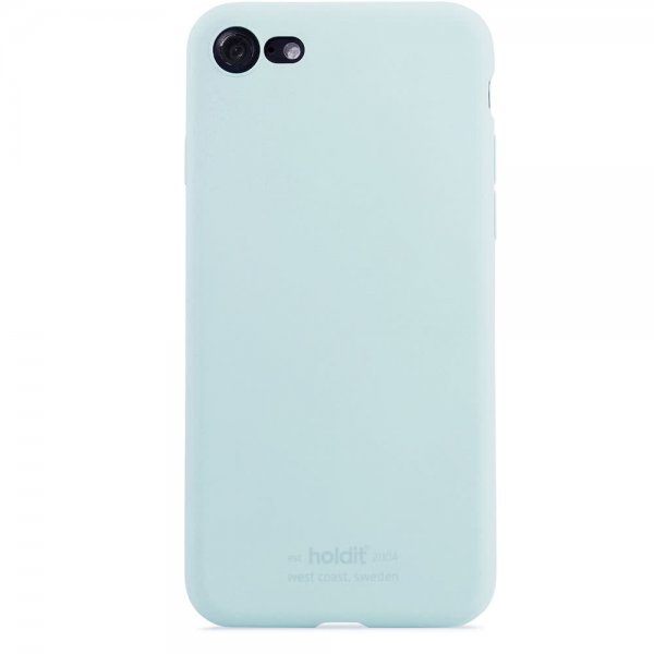holdit iPhone 7/8/SE Skal Silikon Mint