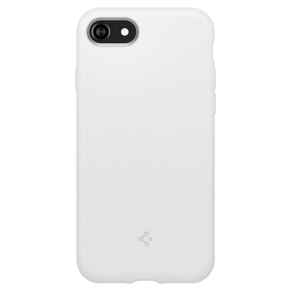 Spigen iPhone 7/8/SE Skal Silicone Fit Vit