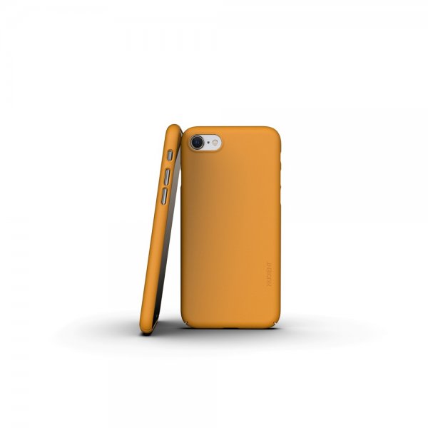 Nudient iPhone 7/8/SE Skal Thin Case V3 Saffron Yellow