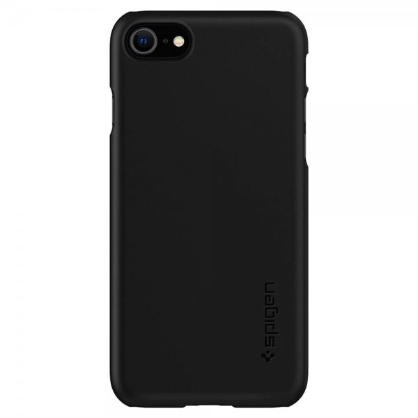 Spigen iPhone 7/8/SE Skal Thin Fit Svart