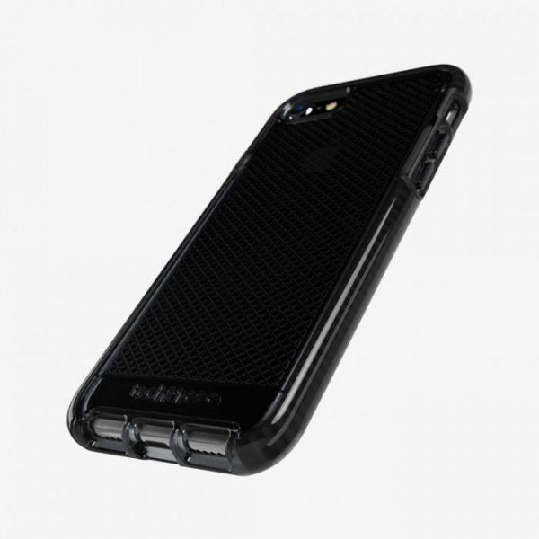 Tech21 iPhone 7/8/SE Skal Evo Check TPU Transparent Svart