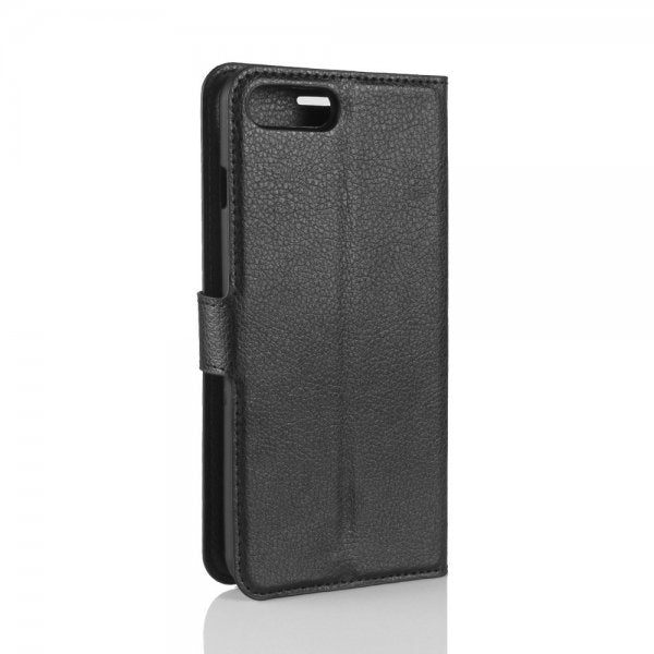 iPhone 7 Plus/iPhone 8 Plus Fodral Litchi Svart