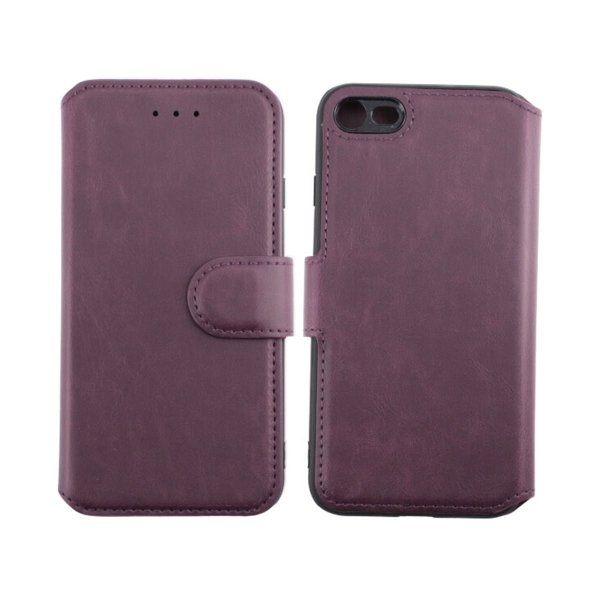 Rvelon iPhone 7/8/SE Fodral Utfällbart Kortfack Lila