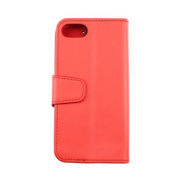 Rvelon iPhone 7/8/SE Fodral Utfällbart Kortfack Röd