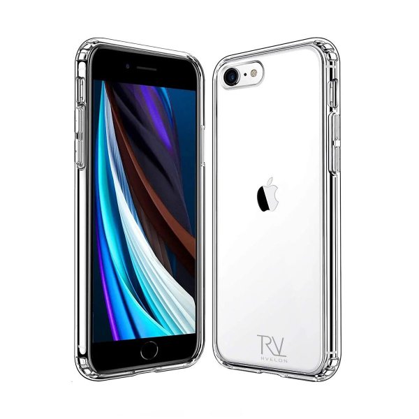 Rvelon iPhone 7/8/SE Skal TPU Transparent