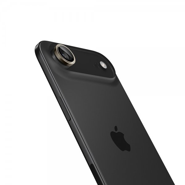 Spigen iPhone Air Kameraskydd GLAS.tR EZ Fit Optik Pro 2-pack Guld