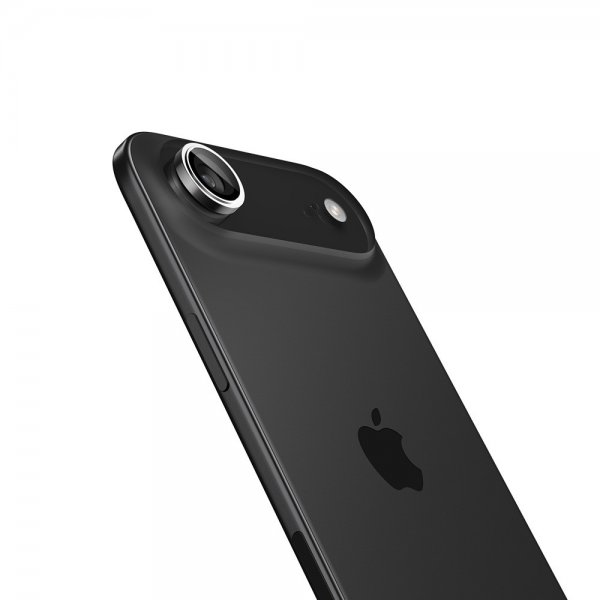 Spigen iPhone Air Kameraskydd GLAS.tR EZ Fit Optik Pro 2-pack Silver