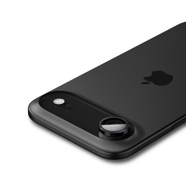 Spigen iPhone Air Kameraskydd GLAS.tR EZ Fit Optik Pro 2-pack Svart