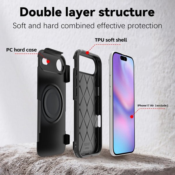 4smarts iPhone Air Skal Defend Case Ultimag Svart