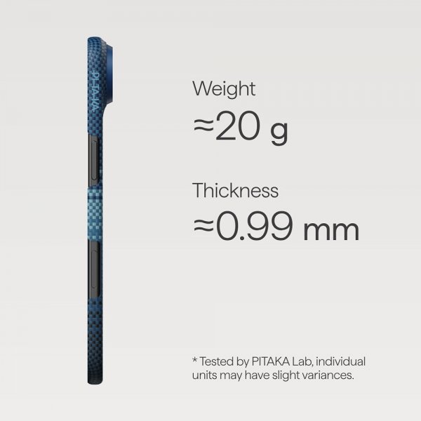 Pitaka iPhone Air Skal Edge Moonrise