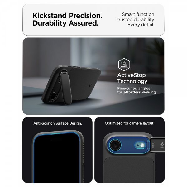 Spigen iPhone Air Skal Optik Armor MagFit Svart