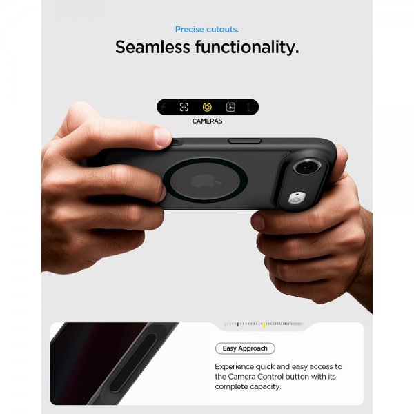 Spigen iPhone Air Skal Ultra Hybrid MagFit Frost Black
