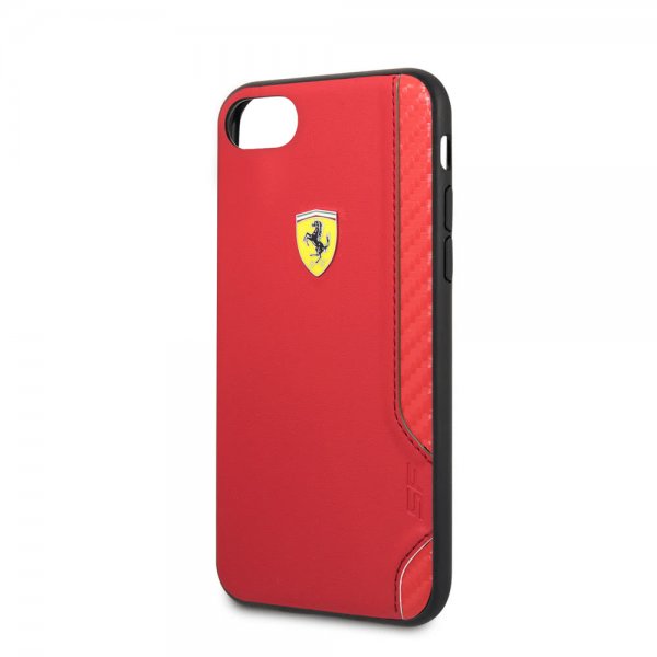 Ferrari iPhone 7/8/SE Skal On Track Röd