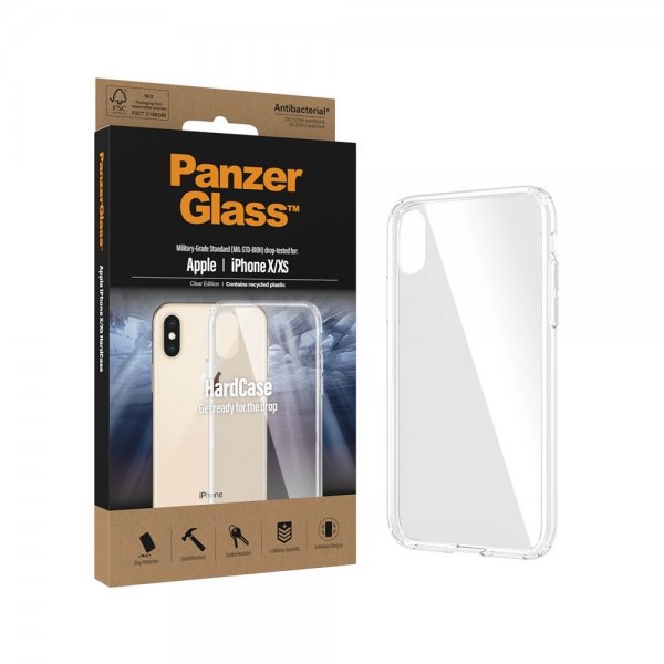 PanzerGlass iPhone X/Xs Skal HardCase Transparent