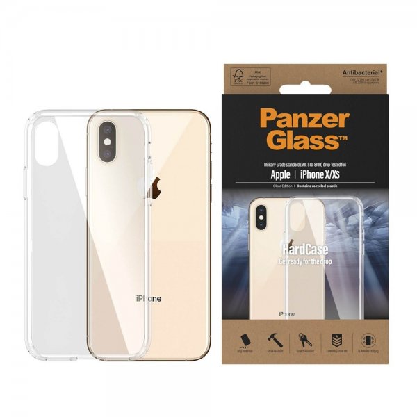 PanzerGlass iPhone X/Xs Skal HardCase Transparent