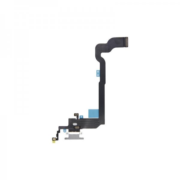 iPhone X Laddkontakt Flexkabel - Grå
