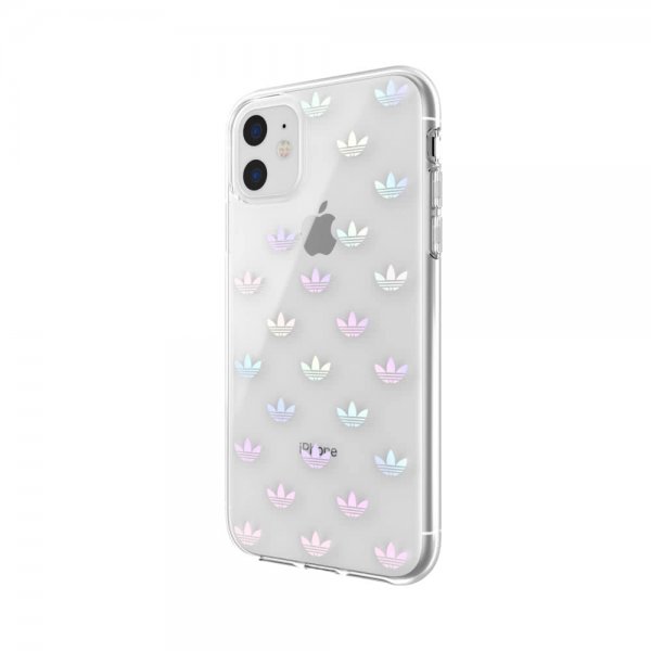 Adidas iPhone 11 Skal Snap Case ENTRY FW19 Transparent Silver