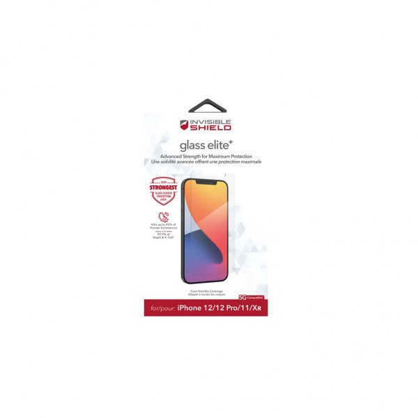 ZAGG InvisibleShield iPhone Xr/11/iPhone 12/12 Pro Skärmskydd Glass Elite