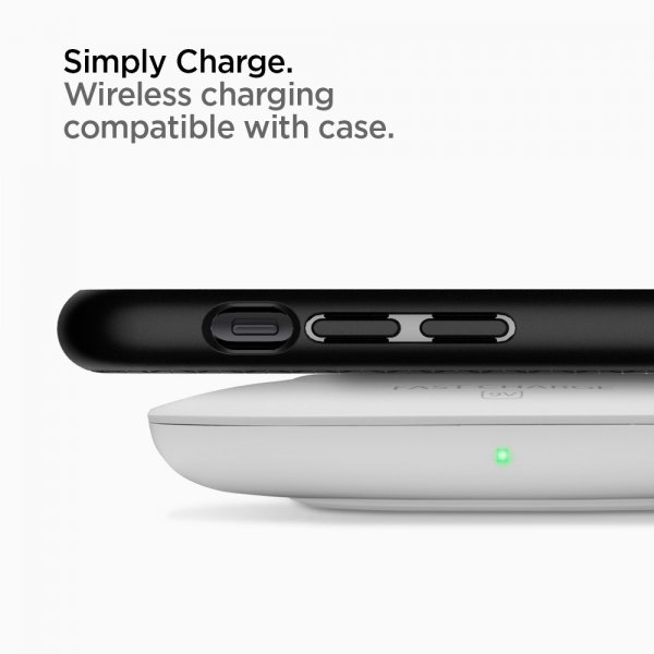 Spigen iPhone Xr Skal Liquid Air Matte Black