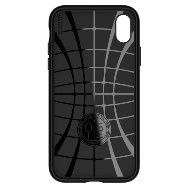 Spigen iPhone Xr Skal Liquid Air Matte Black