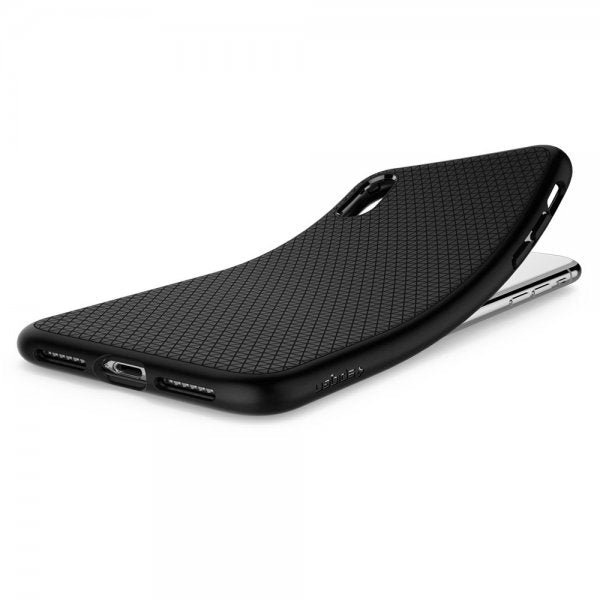 Spigen iPhone Xr Skal Liquid Air Matte Black
