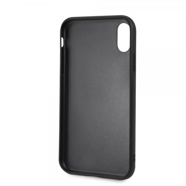BMW iPhone Xr Skal Logo Perforerad Svart