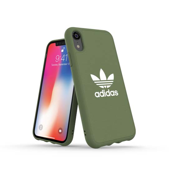 Adidas iPhone Xr Skal OR Moulded Case Canvas FW18 Trace Green