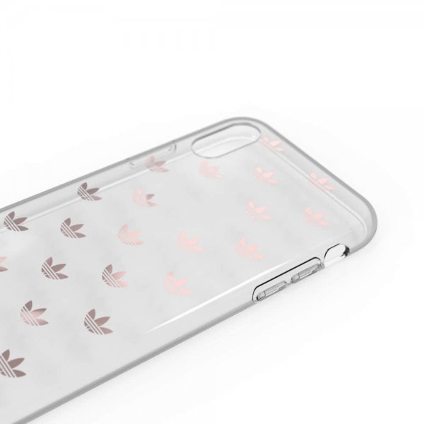 Adidas iPhone Xr Skal OR Snap Case Entry SS19 Klar Roseguld