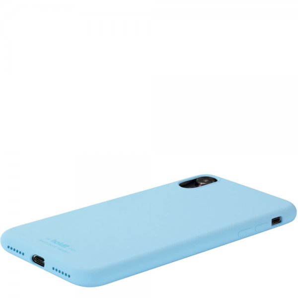 holdit iPhone Xr Skal Silikon Ljusblå
