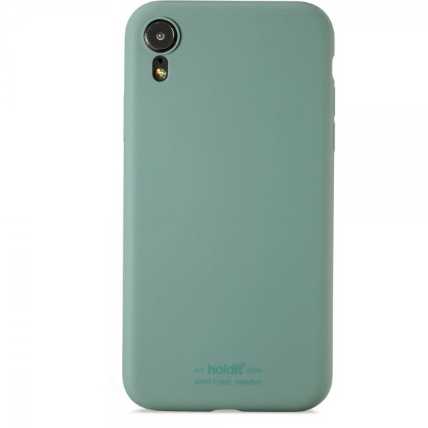 holdit iPhone Xr Skal Silikon Moss Green