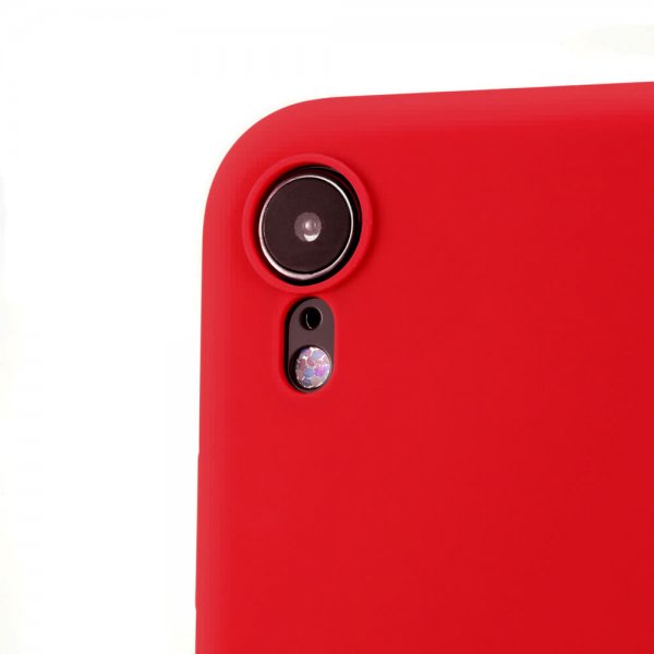 holdit iPhone Xr Skal Silikon Ruby Red