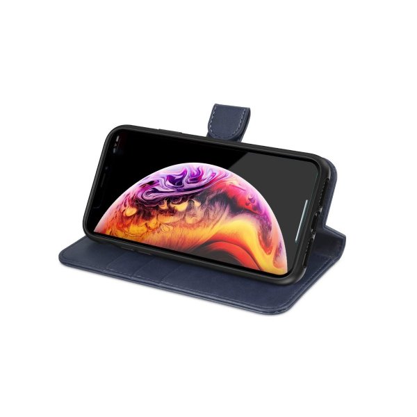 iPhone Xs Max Fodral Magnetiskt Avtagbart Skal Blå