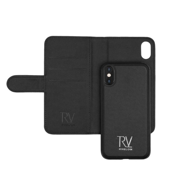 Rvelon iPhone Xs Max Fodral Magnetiskt Avtagbart Skal Svart