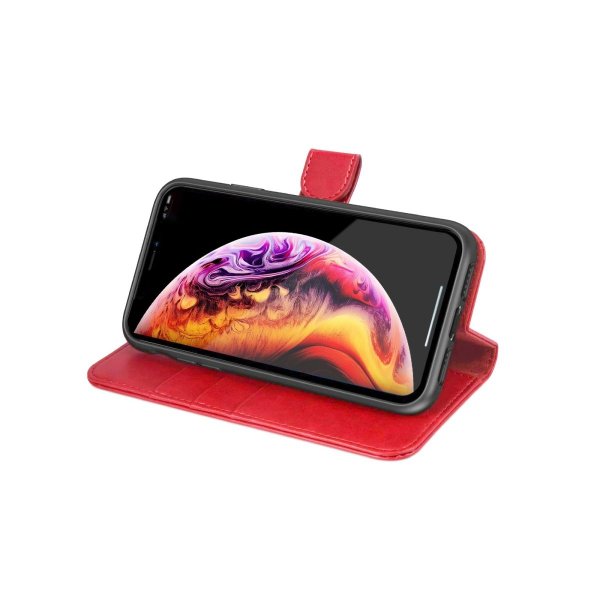 iPhone Xs Max Fodral Magnetiskt Avtagbart Skal Röd