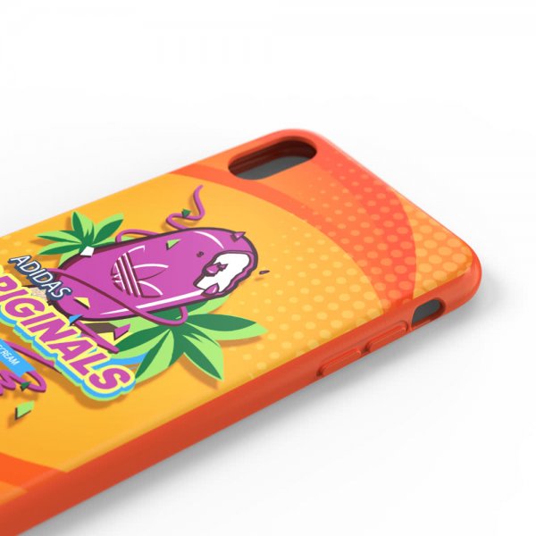 Adidas iPhone Xs Max Skal OR Moulded Case Bodega FW19 Active Orange