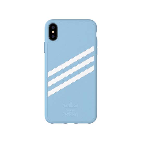 Adidas iPhone Xs Max Skal OR Moulded Case Suede FW18 Ljusblå