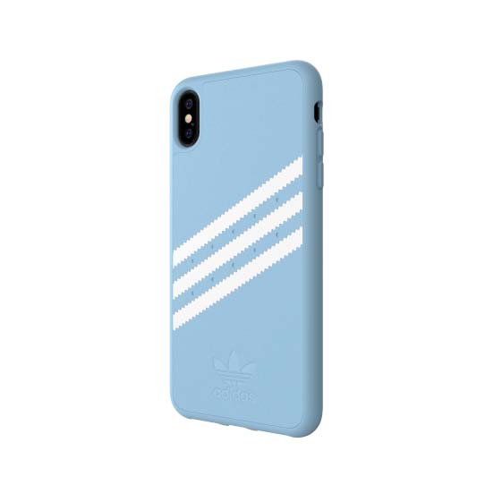 Adidas iPhone Xs Max Skal OR Moulded Case Suede FW18 Ljusblå