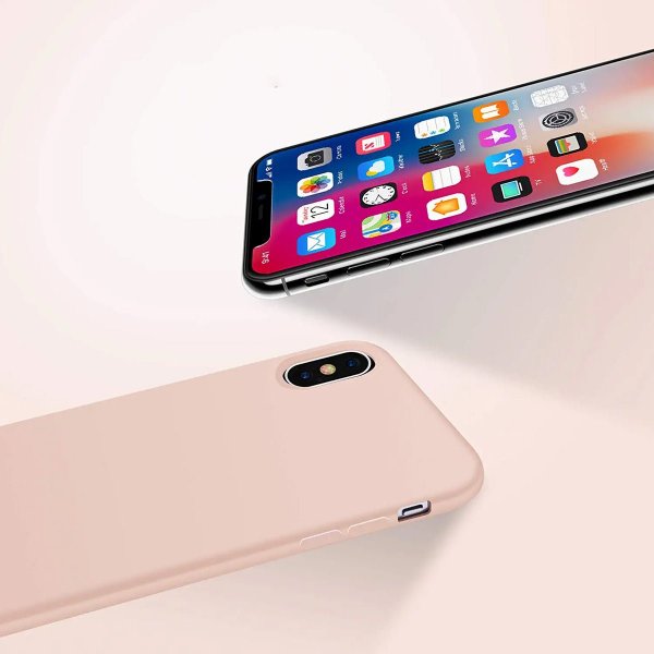 Rvelon iPhone X/iPhone Xs Skal Silikon Beige