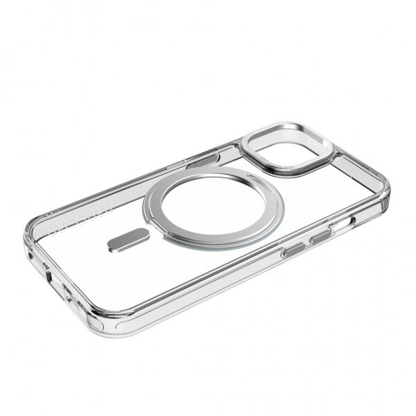 Decoded iPhone 15 Skal Recycled Plastic Transparant Loop Stand Back Cover Klar