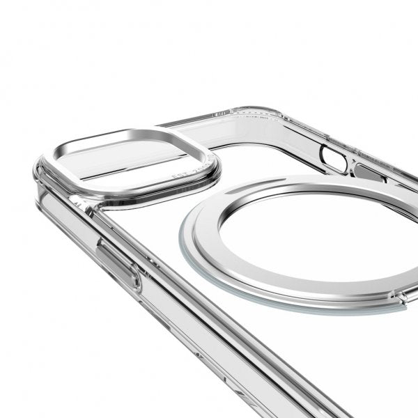 Decoded iPhone 15 Skal Recycled Plastic Transparant Loop Stand Back Cover Klar