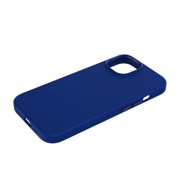 Decoded iPhone 15 Skal Silicone Backcover Galactic Blue