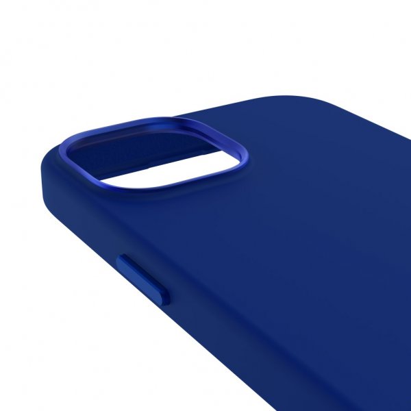 Decoded iPhone 15 Plus Skal Silicone Backcover Galactic Blue