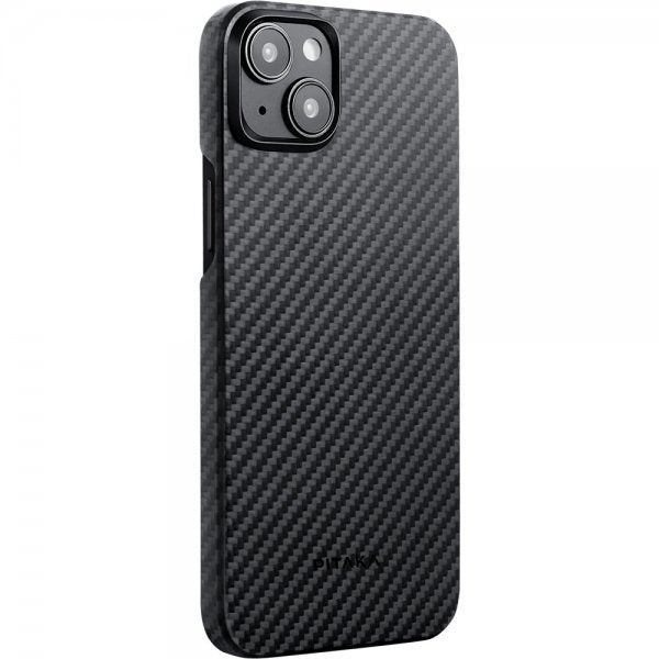 Pitaka iPhone 15 Skal MagEZ Case 4 Black/Grey Twill