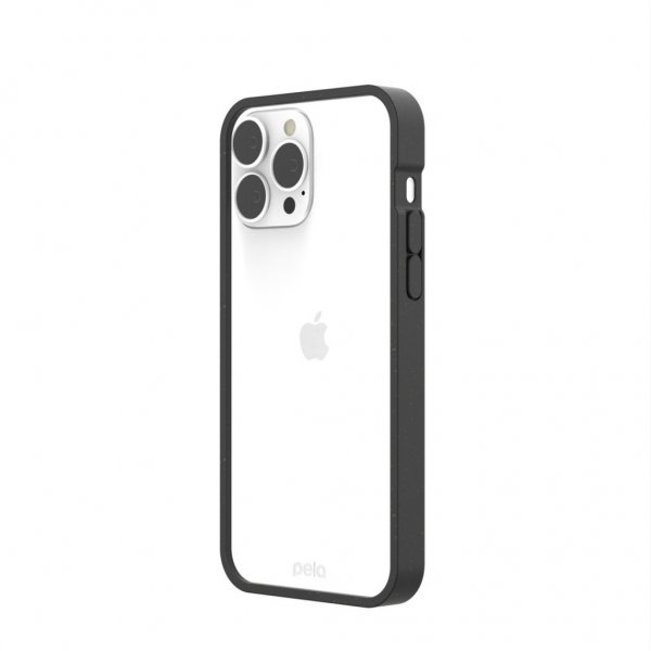 Pela iPhone 13 Pro Max Skal Eco Friendly Clear Svart