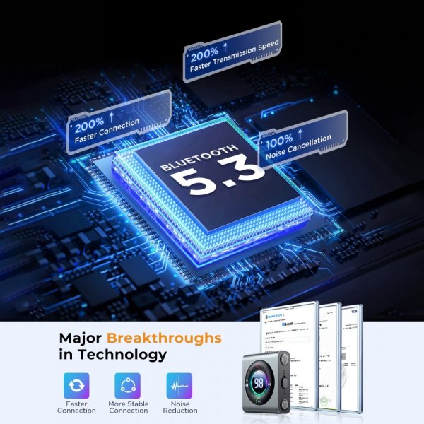 Joyroom JR-CB2 2-in-1 Wireless Transmitter/Receiver Bluetooth