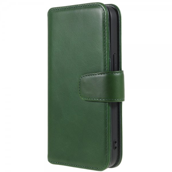 Nordic Covers iPhone 14 Plus Fodral Essential Leather Juniper Green