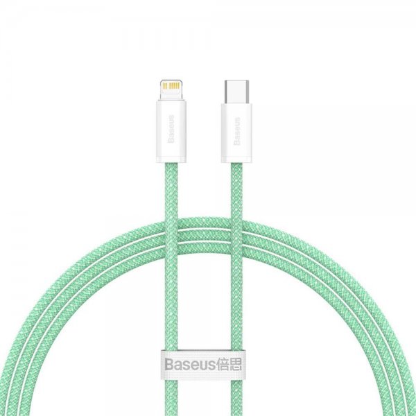 Baseus Kabel Dynamic Series USB-C till Lightning 1 m Grön