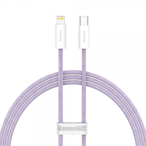 Baseus Kabel Dynamic Series USB-C till Lightning 1 m Lila